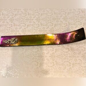 Kheops International Iridescent Glass Dragon Incense Holder